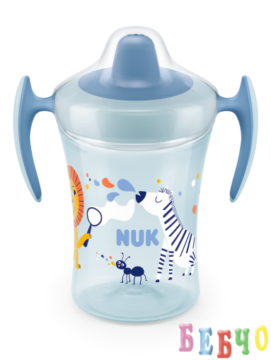 NUK EVOLUTION Trainer Cup 230мл., 6+ месеца boy