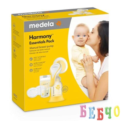 Двуфазна ръчна помпа Medela Harmony Flex - основен пакет