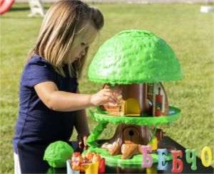 Детска играчка Mагическото дърво - къщичка Klorofil