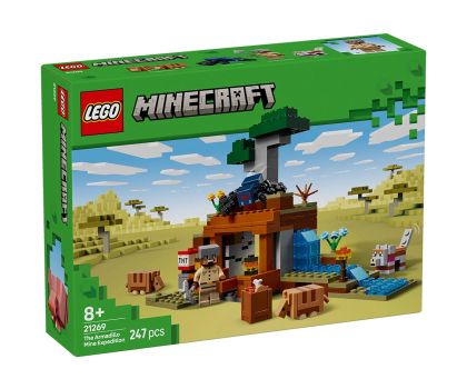 LEGO® Minecraft™  Минна експедиция с броненосец 21269