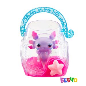 ANIMAGIC Воден приятел Аксолотъл с аквариум Bubble Reef 
