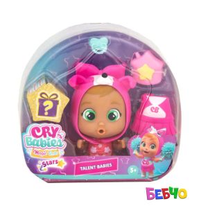 IMC Мини кукла със сълзи CRYBABIES Magic Tears бебе талант