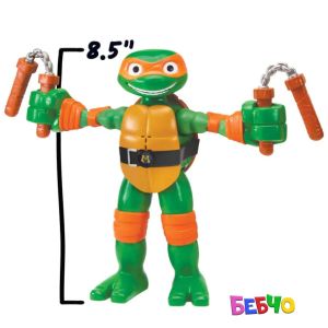 TMNT Костенурка нинджа Пълен Хаос разтеглива фигура Микеланджело 