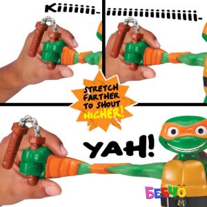 TMNT Костенурка нинджа Пълен Хаос разтеглива фигура Микеланджело 