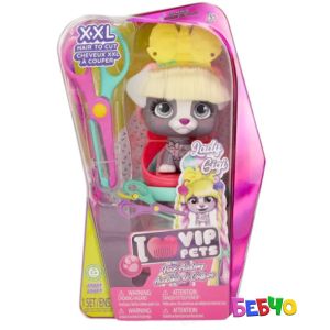 VIP PETS HAIR ACADEMY Модно кученце с XXL коса Лейди Джиджи