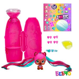 VIP PETS GLAM GEMS Mini Fans Мини кученце изненада в бутилка