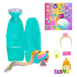 VIP PETS GLAM GEMS Mini Fans Мини кученце изненада в бутилка