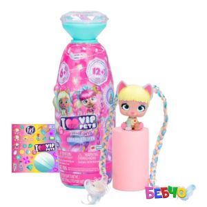 VIP PETS GLAM GEMS Mini Fans Мини кученце изненада в бутилка