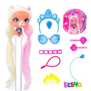 VIP PETS GLAM GEMS Модно Кученце 9 Изненади за Прически