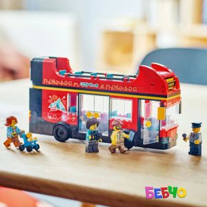 LEGO® City Червен двуетажен автобус 60407