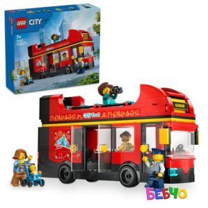 LEGO® City Червен двуетажен автобус 60407