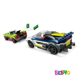 LEGO CITY Преследване с полицейска кола 60415