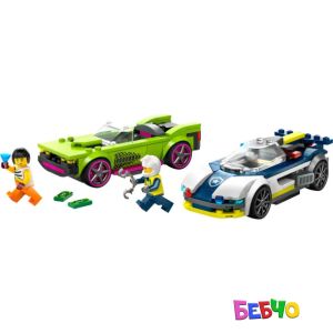 LEGO CITY Преследване с полицейска кола 60415