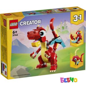 LEGO® Creator Червен дракон 31145 