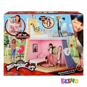 MIRACULOUS Калинката и Котарака Къщата на Маринет