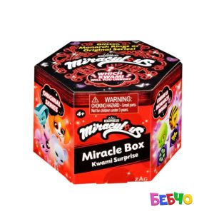 MIRACULOUS Калинката и Котарака Фигура изненада Kwami