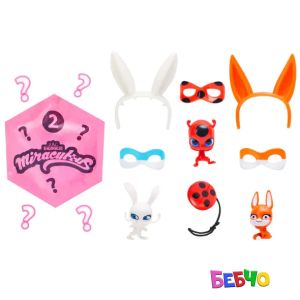 MIRACULOUS Калинката и Котарака Фигура Маринет с магическо разкриване