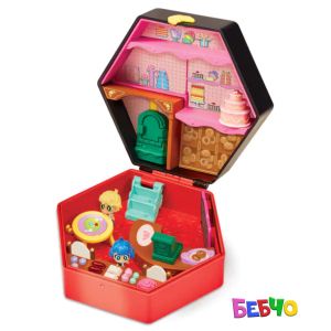 MIRACULOUS Калинката и Котарака Chibi box с 2 героя Панаир/Пекарна