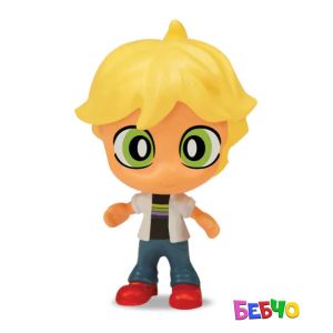 MIRACULOUS Калинката и Котарака Chibi box с 2 героя Панаир/Пекарна