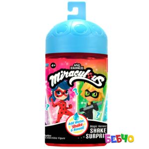MIRACULOUS Калинката и Котарака Chibi фигура с магическо разкриване