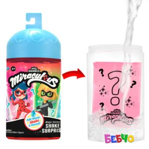 MIRACULOUS Калинката и Котарака Chibi фигура с магическо разкриване