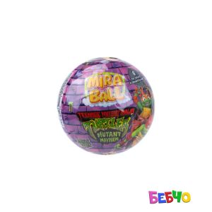 MIRABALL TMNT Топка с плюшена играчка изненада