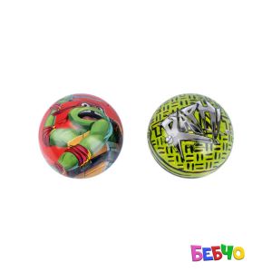 MIRABALL TMNT Топка с плюшена играчка изненада
