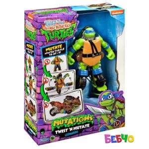 TMNT Костенурка нинджа трансформър Twist and Mutate