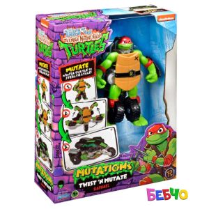 TMNT Костенурка нинджа трансформър Twist and Mutate
