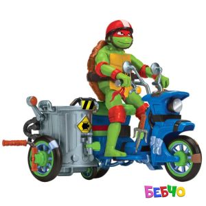 TMNT Костенурки нинджа Пълен хаос Бойна машина с фигура