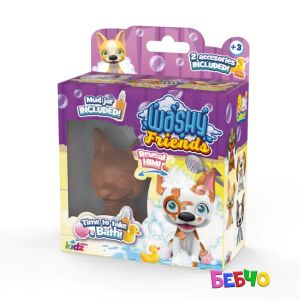 Washy Friends Кално кученце за къпане