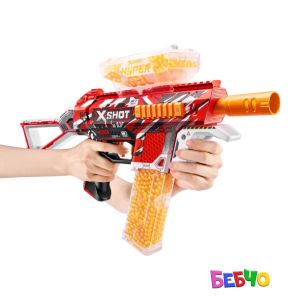 Zuru X Shot HYPER GEL Бластер с гел топчета Trace Fire