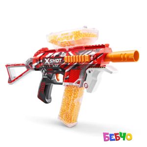 Zuru X Shot HYPER GEL Бластер с гел топчета Trace Fire