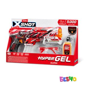 Zuru X Shot HYPER GEL Бластер с гел топчета Clutch