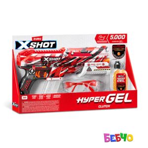 Zuru X Shot HYPER GEL Бластер с гел топчета Clutch