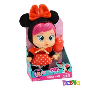 IMC Кукла със сълзи CRYBABIES Loving Care Disney