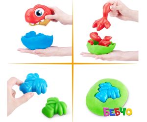 Zuru Dino Smashers - Голямо яйце фигурка на динозавър, асортимент