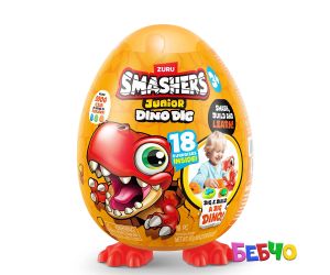 Zuru Dino Smashers - Малко яйце фигурка на динозавър, асортимент