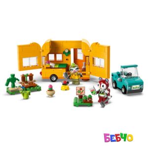 LEGO® Animal Crossing™ Каравана и градинарски магазин на Leif 77054