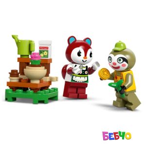 LEGO® Animal Crossing™ Каравана и градинарски магазин на Leif 77054
