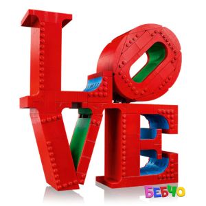 LEGO® Art надпис LOVE 31214