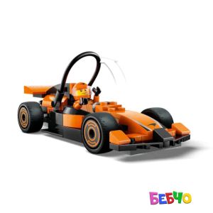 LEGO City Пилот от F1 със състезателна кола McLaren 60442