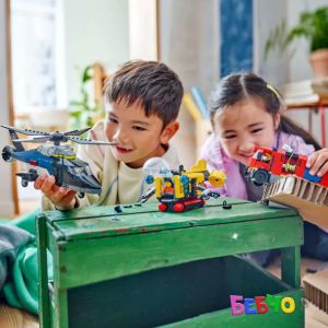LEGO® City Хеликоптер, пожарна кола и подводница 60462