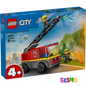 LEGO® City Пожарникарски камион със стълба 60463