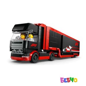 LEGO® City Камион от F1® с коли RB20 и AMR24 от F1® 60445