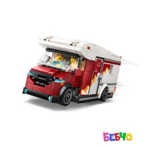 LEGO® City Кемпер за ваканционно приключение 60454