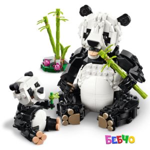 LEGO® Creator Диви животни Семейство панди 31165 