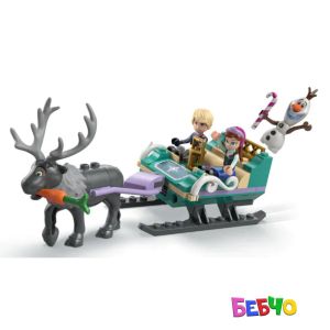 LEGO® Disney Frozen Приключението с шейна на Анна 43256