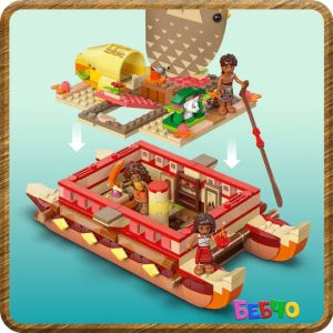 LEGO® Disney Приключенското кану на Ваяна 43270