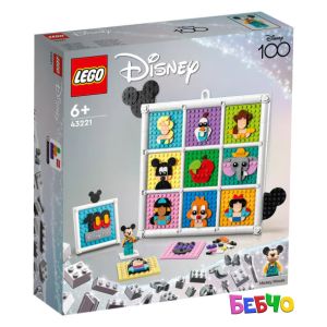 LEGO Disney 100 години анимационни легенди от Disney 43221